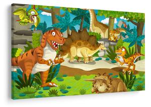 Slika - Dinozavri (90x60 cm)