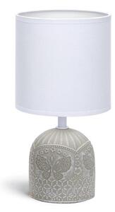 Aigostar - Stolna lampa 1xE14/40W/230V siva/bijela