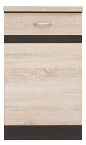 Zondo.hr Donji kuhinjski ormarić Junona line D1D/50/82/D (Hrast sonoma + Wenge) . 742463