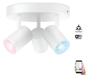 WiZ - LED RGBW Prigušiva reflektorska svjetiljka IMAGEO 3xGU10/4,9W/230V bijela Wi-Fi