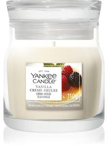 Yankee Candle Vanilla Crème Brûlée mirisna svijeća Signature 110 g