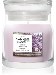 Yankee Candle Dried Lavender & Oak mirisna svijeća Signature 110 g