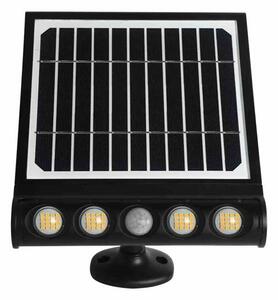 LED Solarna zidna lampa sa senzorom LED/8W/3,7V 4000 mAh 4000K IP65