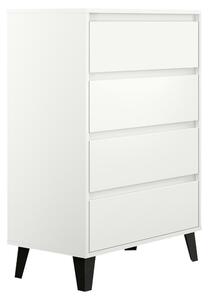 Zondo.hr Komoda Brisas 4 (bijela + crna) . 1116258