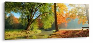 Slika - Mirna jesenska pokrajina (120x50 cm)