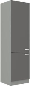 Zondo.hr Kuhinjski ormarić za namirnice Gonir 60 DK-210 2F (korpus: siva + front: sivi sjaj). 1134466