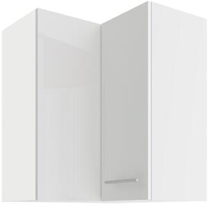 Zondo.hr Gornji kutni kuhinjski ormarić Lavera 60x60 GN-72 2F (90°) (korpus: bijela + front: bijeli sjaj). 1134525