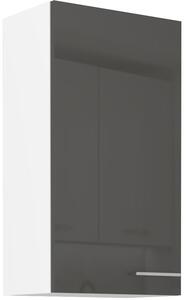 Zondo.hr Gornji kuhinjski ormarić Lavera 50 G-90 1F (korpus: bijela + front: sivi sjaj). 1134588
