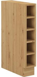Zondo.hr Donji kuhinjski regal Lucid 15 D OTW BB (korpus: hrast artisan + front: mdf bijela). Akcija -8%. 1134627