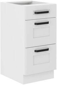 Zondo.hr Gornji kuhinjski ormarić Lucid 40 D 3s BB (korpus: bijela + front: mdf bijela). 1134635