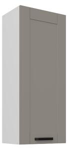 Zondo.hr Gornji kuhinjski ormarić Lucid 45 G-108 1F (korpus: bijela + front: mdf claygrey). 1134678