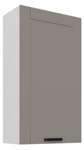 Zondo.hr Gornji kuhinjski ormarić Lucid 60 G-108 1F (korpus: bijela + front: mdf claygrey). 1134669