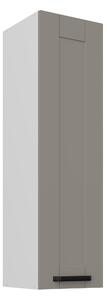 Zondo.hr Gornji kuhinjski ormarić Lucid 30 G-108 1F (korpus: bijela + front: mdf claygrey). 1134681