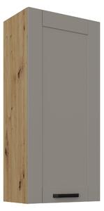 Zondo.hr Gornji kuhinjski ormarić Lucid 50 G-108 1F (korpus: hrast artisan + front: mdf claygrey). Akcija -6%. 1134704