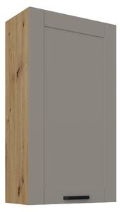 Zondo.hr Gornji kuhinjski ormarić Lucid 60 G-108 1F (korpus: hrast artisan + front: mdf claygrey). 1134697