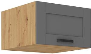 Zondo.hr Gornji kuhinjski ormarić Lucid 60 NAGU-36 1F (korpus: hrast artisan + front: mdf dustgrey). 1134752