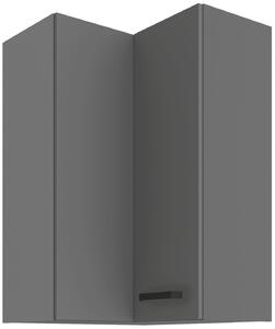 Zondo.hr Gornji kutni kuhinjski ormarić Nesia 60x60 GN-90 2F (90°) (korpus: antracit + front: antracit). 1134786