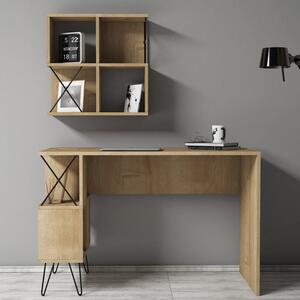 Studijski stol, Extra 2 - Oak