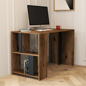 Studijski stol, Lima - Walnut, Anthracite