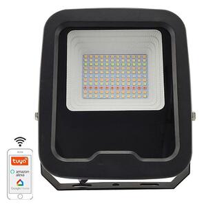 LED RGB Prigušivi reflektor LED/30W/230V 3000K-6500K Wi-Fi Tuya IP65