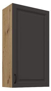 Zondo.hr Gornji kuhinjski ormarić Sheila 60 G 108 1F (korpus: hrast artisan + front: grafit). Akcija -6%. 1134899