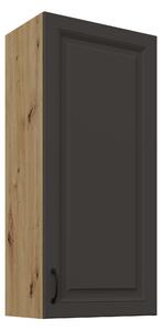 Zondo.hr Gornji kuhinjski ormarić Sheila 50 G 108 1F (korpus: hrast artisan + front: grafit). 1134902