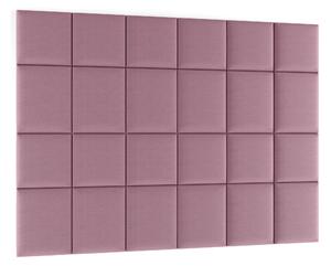 Zondo.hr Set 24 tapeciranih panela Quadra 240x180 cm (ružičasta). Akcija -19%. 1052015