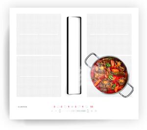 Klarstein Chef-Fusion Down Air sustav, 2 u 1, indukcijska ploča + napa, velika snaga, 7200 W