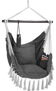 Viseća stolica MANDY, 170x100x150 cm, tamnosiva Detex