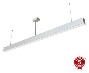 APLED - LED Luster na sajli LOOK LED/58W/230V 4000K 150 cm srebrna