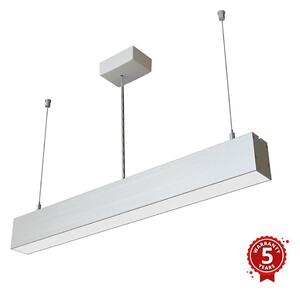 APLED - LED Luster na sajli LOOK LED/23W/230V 4000K 60 cm srebrna