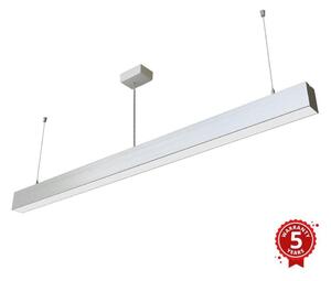 APLED - LED Luster na sajli LOOK LED/46W/230V 4000K 120 cm srebrna