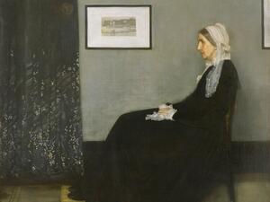 Reprodukcija Arrangement in Grey and Black No.1 (Whistler's Mother) - James McNeill Whistler, (40 x 30 cm)