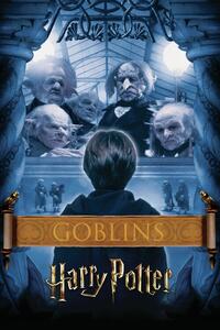 Ilustracija Harry Potter - Goblins, (26.7 x 40 cm)