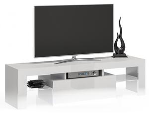 Thirassia RTV DEKO140 TV stalak, 140x45x40 cm, sjajno bijeli