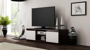Milanga RTV120 MIX TV stalak, 120x36x40 cm, wenge-bijela
