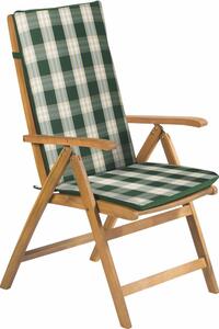 Fieldmann FDZN 9101 jastuk za stolicu dizajniran za FDZN 4001 / FDZN 4101 / FDZN 5015 stolice, zelene pruge