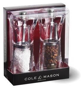 Cole&Mason - Set mlinaca za sol i papar CRYSTAL 2 kom 12,5 cm