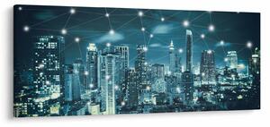 Podoba bleščeče metropole (120x50 cm)