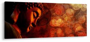 Slika - Buda v rdečih tonih (120x50 cm)