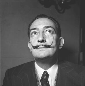 Fotografija Salvador Dali In Paris, France In 1953, REPORTERS ASSOCIES