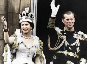 Fotografija Queen Elizabeth II and the Duke of Edinburgh, Print Collector