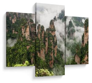 Slika - Nacionalni park Zhangjiajie, Kitajska (90x60 cm)