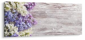 Slikanje lila na lesu (120x50 cm)