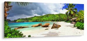 Slika - Sejšeli, plaža Takamaka (120x50 cm)