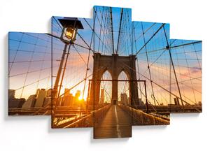 Slika - Brooklynski most, Manhattan, New York (150x105 cm)