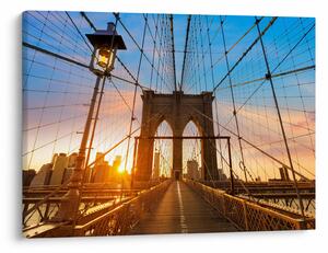 Slika - Brooklynski most, Manhattan, New York (70x50 cm)