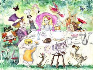 Osborne, Neale - Reprodukcija umjetnosti Alice's Adventures in Wonderland by Lewis Carroll, (40 x 30 cm)