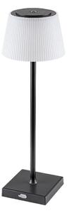 Rabalux 76010-LED Prigušiva punjiva stolna lampa TAENA LED/4W/3,7V IP44 crna