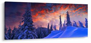 Slika - Zimski somrak (120x50 cm)